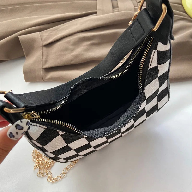Retro PU Leather Shoulder Bag Casual Women Hobos Crossbody Bag