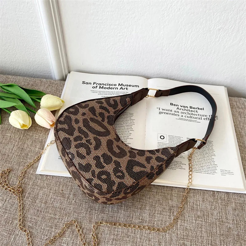 Retro PU Leather Shoulder Bag Casual Women Hobos Crossbody Bag