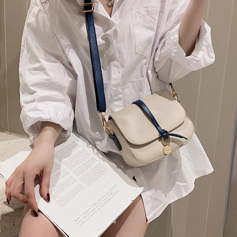 Women's Leather Shoulder Bag Small Crossbody Messenger Handbag