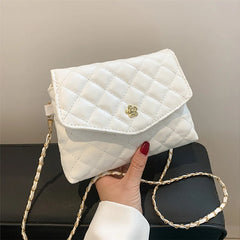 Women's Embroidered Thread Chain Bag Shoulder Crossbody Purse