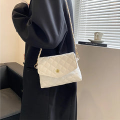 Women's Embroidered Thread Chain Bag Shoulder Crossbody Purse