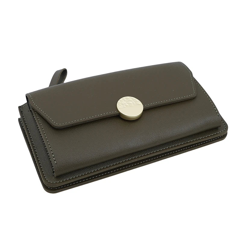Women's Pu Leather Handbag Crossbody Bags For Ladies Solid Small Shoulder Bags