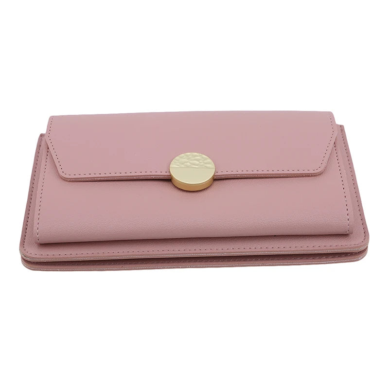 Women's Pu Leather Handbag Crossbody Bags For Ladies Solid Small Shoulder Bags