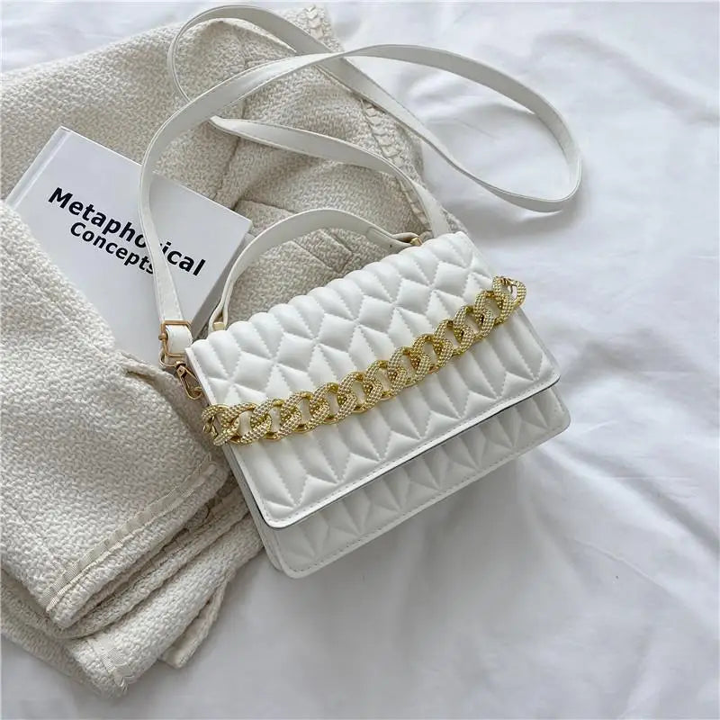 Women's Retro Chain Shoulder Messenger Bag