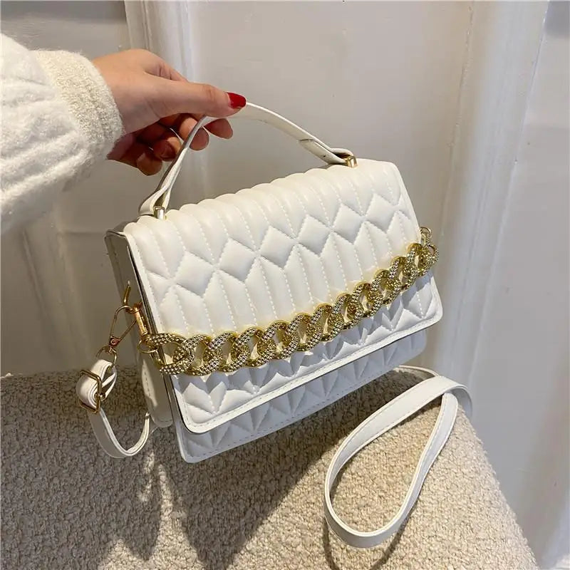 Women's Retro Chain Shoulder Messenger Bag