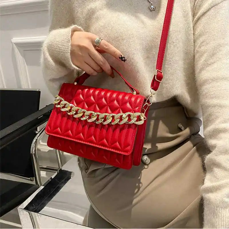 Women's Retro Chain Shoulder Messenger Bag