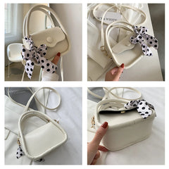 Silk Scarf Bag Small Square Handbag Candy Shoulder Bag