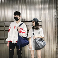 Canvas Unisex Crossbody Bag Casual Sports Fitness Messenger-bag