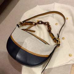 Women's Small Clutch Handbags Retro Solid PU Leather Shoulder Crossbody Bag