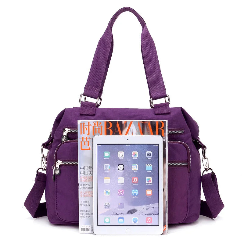 Nylon Crossbody Bag Waterproof Shoulder Bag for Women