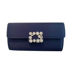 Women's Satin Evening Bag Clutch Handbag Crossbody Wedding Prom Purse
