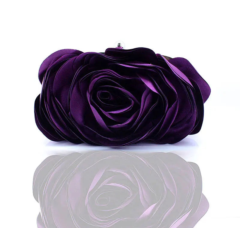 Women's Diamond Evening Clutch Purse Chain