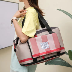 Large Capacity Sports Bag with Shoe Compartment