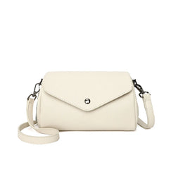 Women's Leather Shoulder Bag High Messenger Bag with Zippered Compartment