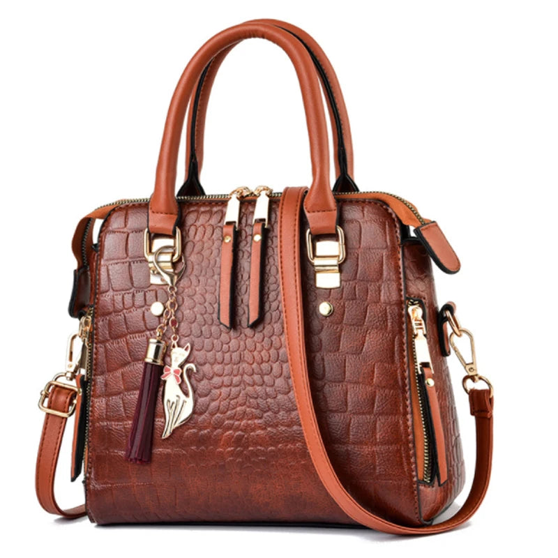 Retro High Women Bag Single Shoulder Messenger Bag Crossbody Bag