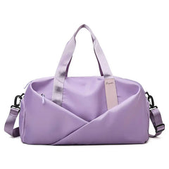 Women's Casual Shoulder Bag Dry and Wet Separation Outdoor Sports Bag