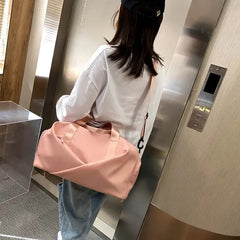 Women's Casual Shoulder Bag Dry and Wet Separation Outdoor Sports Bag