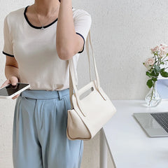 Women's Pu Handbag Arc De Triomphe Tote Bag Single Shoulder Bag