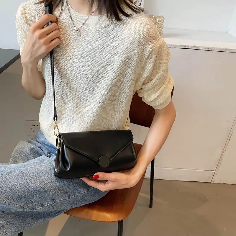 Women's Pu Leather Shoulder Crossbody Bag Solid Tote