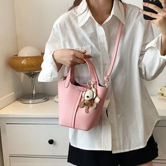 Women's Bucket Bag Shoulder Messenger Bag