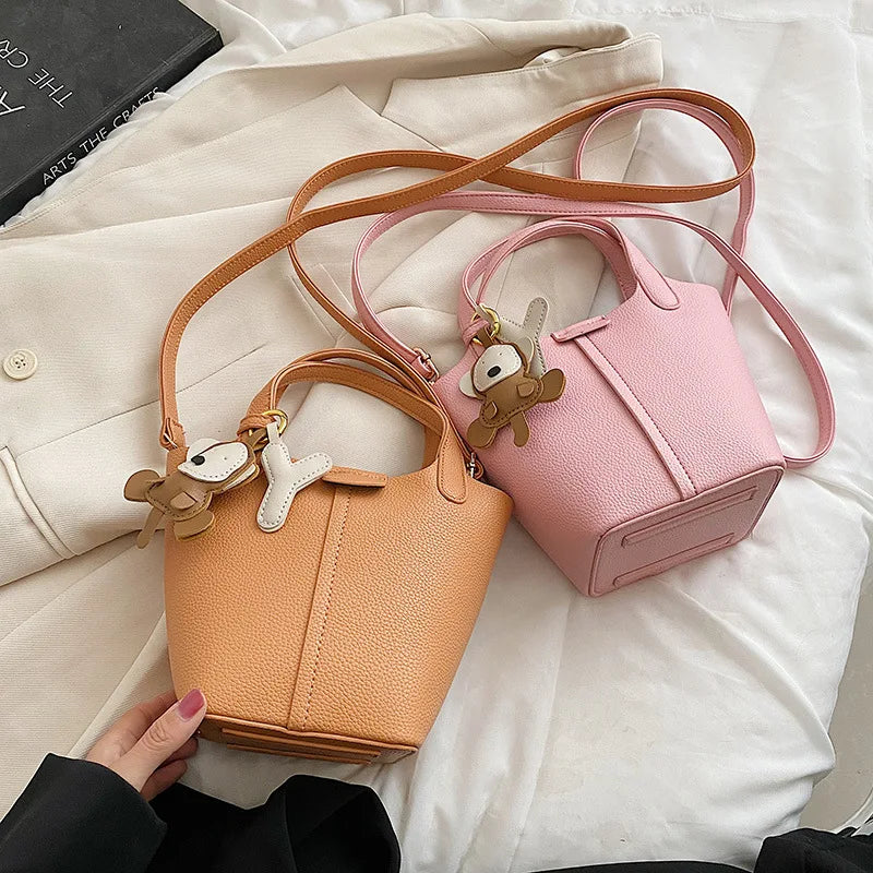 Women's Bucket Bag Shoulder Messenger Bag