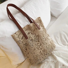 Lace Shoulder Bags Embroidered Mobile Phone Bag Lightweight