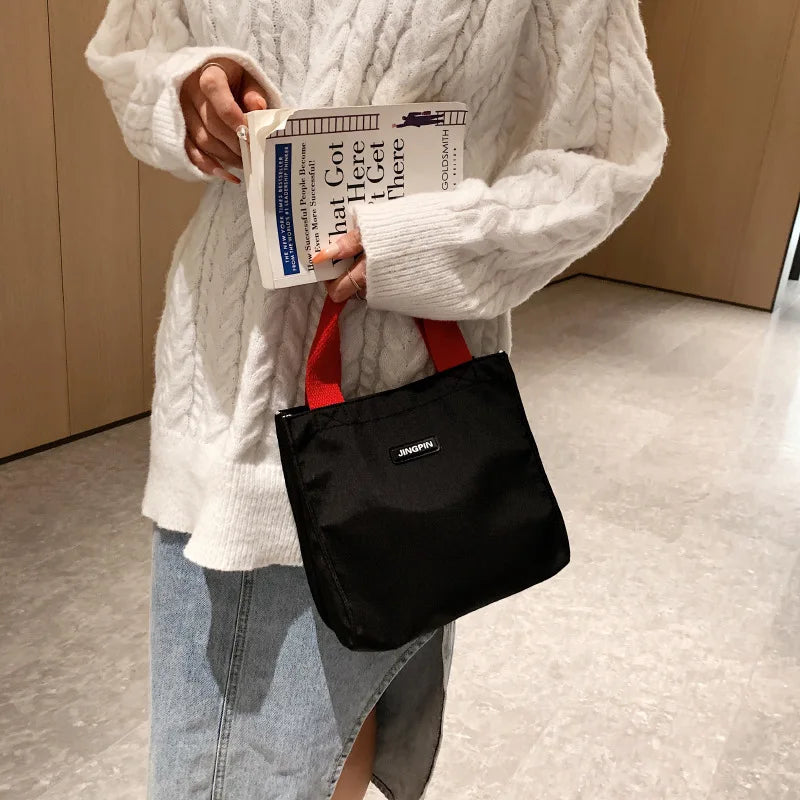 Nylon Tote Bags Large Capacity Waterproof Clutch Bag