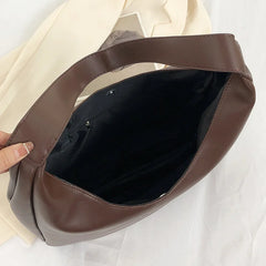 Women's Casual Large Capacity Shopper Shoulder Bag Solid Letter Print Tote Bag