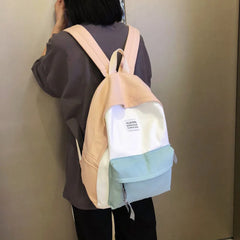 Women's Large Capacity Waterproof Nylon Backpack