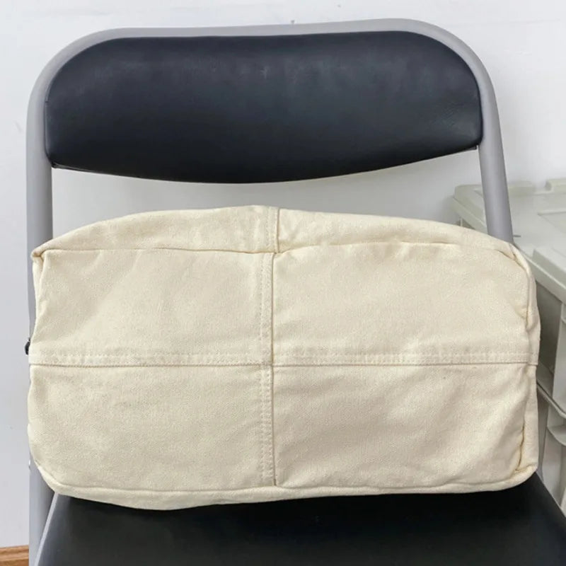 Women's Crossbody Shoulder Bag Japanese Lazy Style Canvas Bag