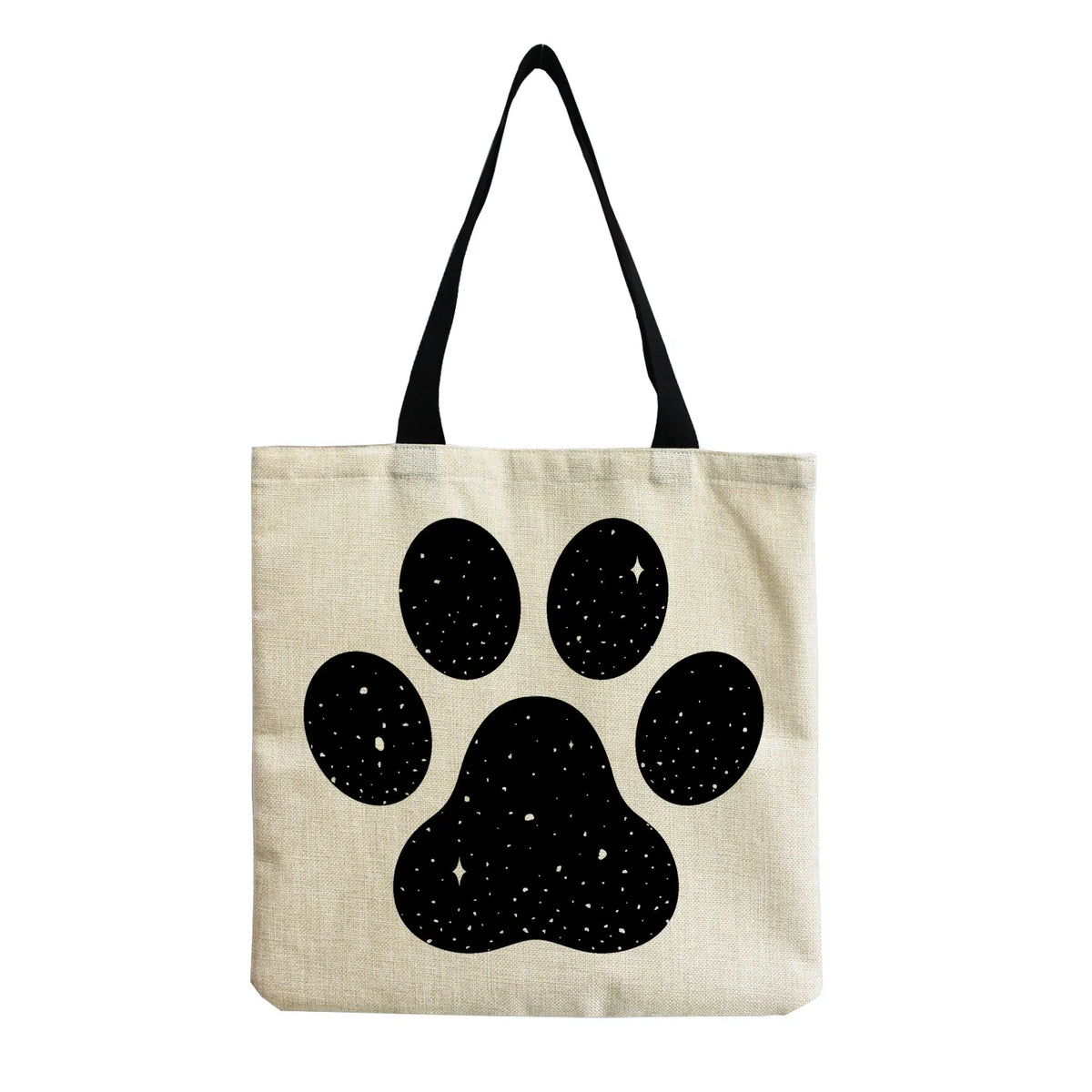 Animal Shoulder Bag Custom Print Dog Beach Tote Bag