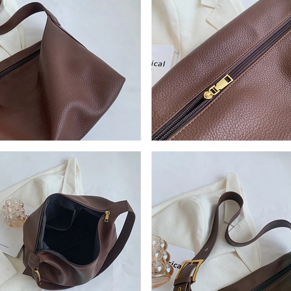Women's Large Capacity Shoulder Bag Travel Handbag Purses Crossbody Tote