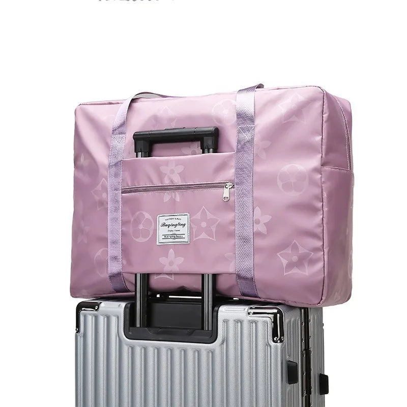 Large-Capacity Travel Storage Bag Waterproof Foldable Duffle Bag