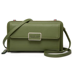 Women's Leather Mini Phone Wallet Shoulder Bag Purse Small Handbag