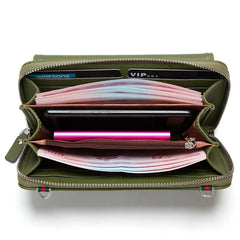 Women's Leather Mini Phone Wallet Shoulder Bag Purse Small Handbag