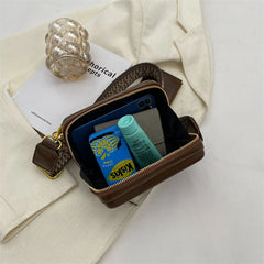 Leather Shoulder Bag Crossbody Box Tote Vintage Messenger