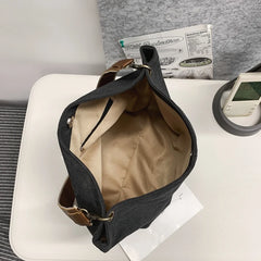 Women's Retro Canvas Shoulder Bags Large-capacity Handbags