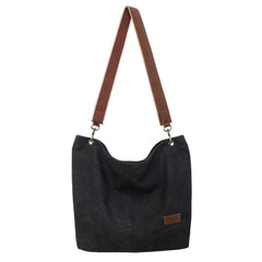 Women's Retro Canvas Shoulder Bags Large-capacity Handbags