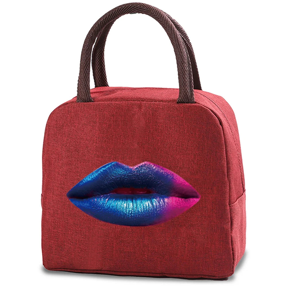 Women's Insulated Lunch Bag Bento Pouch Cooler Tote