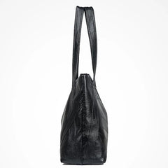 Women's Shoulder Bag Large Capacity Soft Pu Leather High Brown Casual Tote Bag