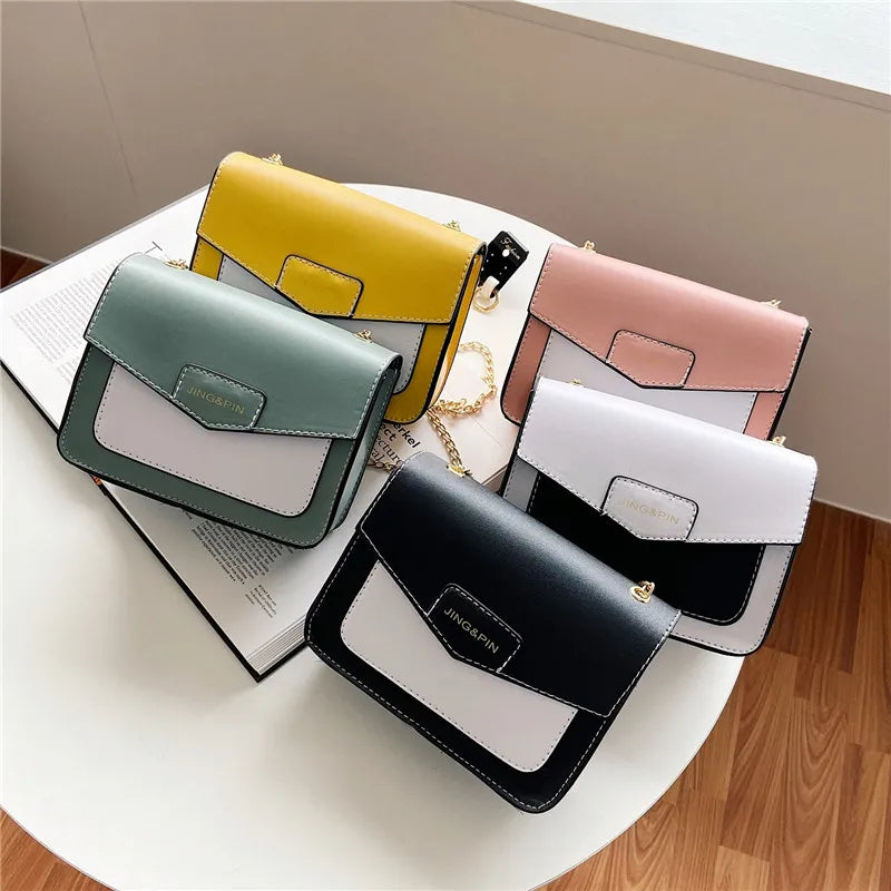 Women's PU Leather Mobile Phone Handbag Crossbody Messenger Bag