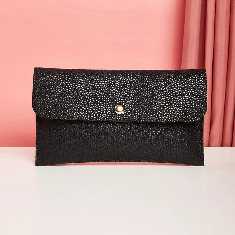 Women's PU Leather Handbag Tassel Bag Set