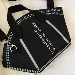 Women's Unique Shoulder Bags Black/S