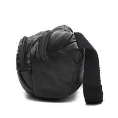Women's Men's Chest Bag Pu Messenger Bag Shoulder Bag Large Capacity