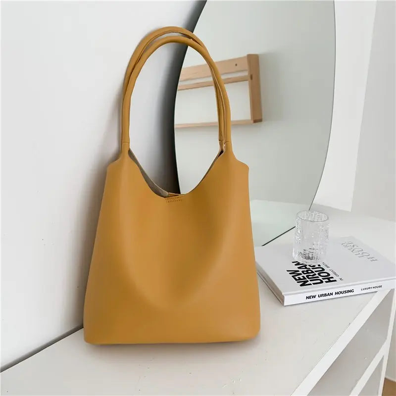 Women's Shoulder Crossbody PU Leather Satchel Handbag for Daily Travel
