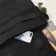 Women's Canvas Messenger Bag Large Capacity Solid Handbags