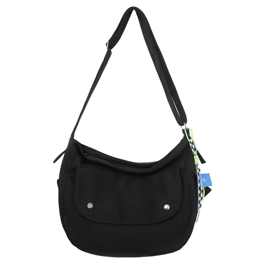 Women's Canvas Messenger Bag Harajuku Crossbody
