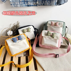 Women's Canvas Envelope Messenger Bag Sweet Cartoon Shoulder Diagonal Bag