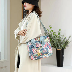 Women's Messenger Bags Large Capacity Waterproof Shoulder Bags Top-handle Toteba