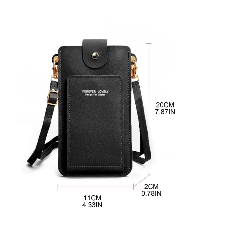 Women's Touch Screen Crossbody Shoulder Bag